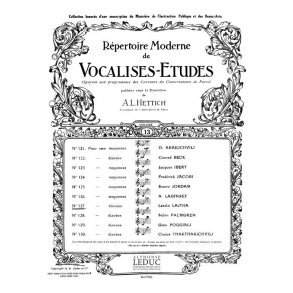 Laszlo Lajtha: Vocalise-Etude (high) (Voice & Piano)