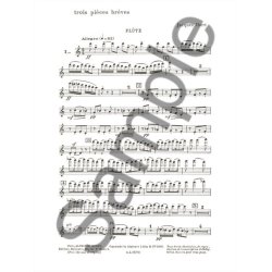 Jacques Ibert: 3 Pi&egrave;ces Br&egrave;ves