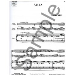 Jacques Ibert: Aria (Trio - Mixed)