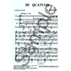 Bohuslav Martinu: Quartet No.3, H183 (Quartet-Strings)