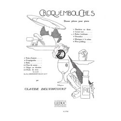 Claude Delvincourt: Croquembouches No.3: Rahat Loukhoum (Piano solo)
