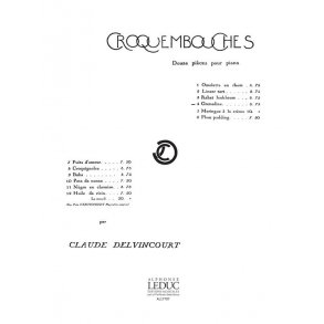 Claude Delvincourt: Croquembouches No.4: Grenadine (Piano solo)