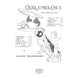 Claude Delvincourt: Croquembouches No.6: Plum Pudding (Piano solo)