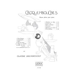 Claude Delvincourt: Croquembouches No.9: Baba (Piano solo)