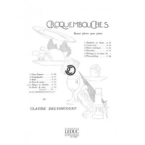 Claude Delvincourt: Croquembouches No.11: Nègre en chemise (Piano solo)