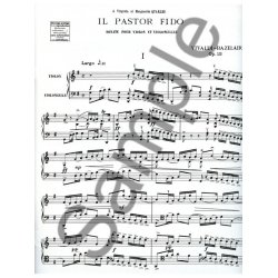 Antonio Lucio Vivaldi: Il Pastor fido Op.13, Sonata (Violin & Cello)