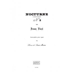 Ferenc Liszt: 3 Nocturnes No.3 (Organ)
