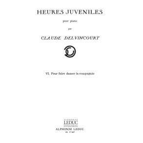 Claude Delvincourt: Heures juvéniles No.6 (Piano solo)
