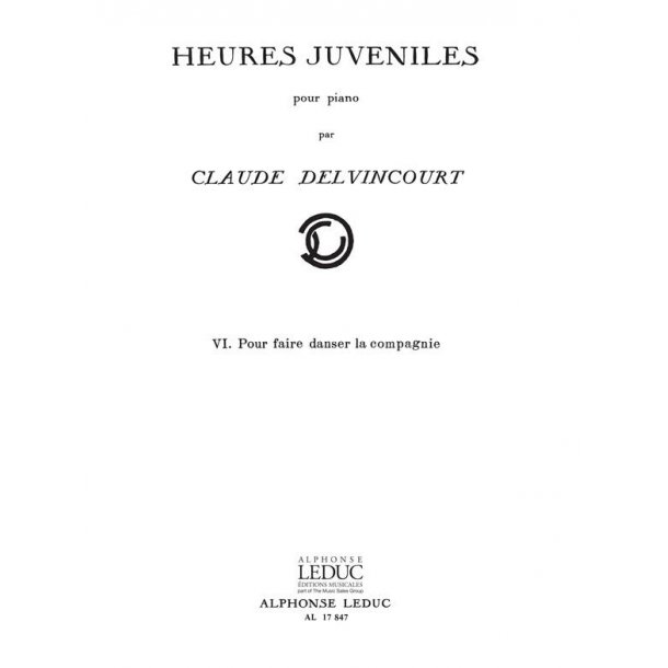 Claude Delvincourt: Heures juv&eacute;niles No.6 (Piano solo)