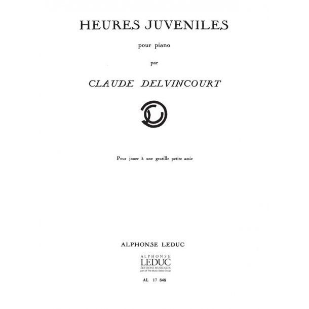 Claude Delvincourt: Heures juv&eacute;niles No.7 (Piano solo)