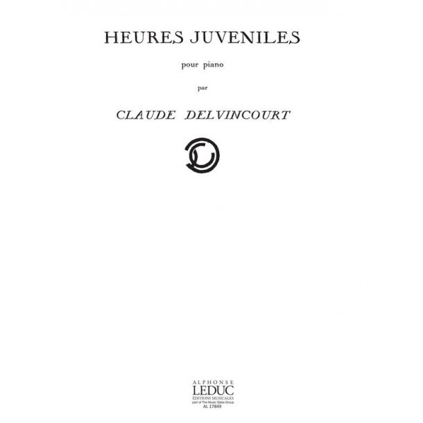 Claude Delvincourt: Heures juv&eacute;niles No.8 (Piano solo)