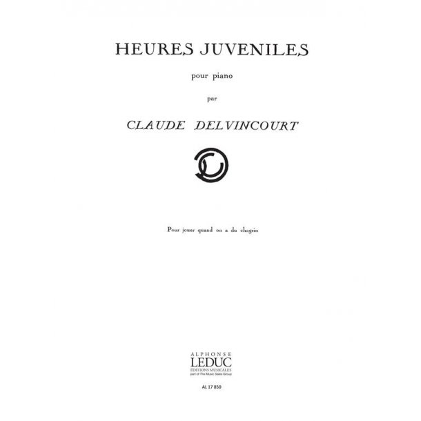 Claude Delvincourt: Heures juv&eacute;niles No.9 (Piano solo)
