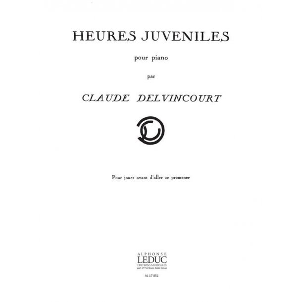Claude Delvincourt: Heures juv&eacute;niles No.10 (Piano solo)