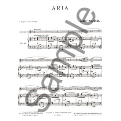 Albert Roussel: Aria For Flute And Piano