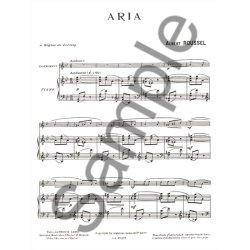Albert Roussel: Aria For Flute And Piano