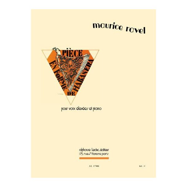 Maurice Ravel: Vocalise-Etude en Forme de Haba&ntilde;era (high) (Voice & Piano)