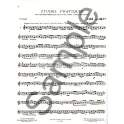 Albert Laurent: Etudes pratiques Vol.1 (Trumpet solo)