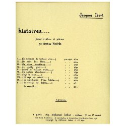 Jacques Ibert: Le Vieux Mendiant (Violin & Piano)