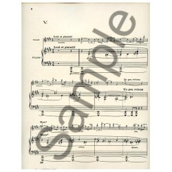 Jacques Ibert: Dans la Maison triste (Violin & Piano)