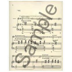 Jacques Ibert: Le Palais abandonn&eacute; (Violin & Piano)