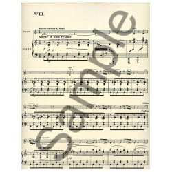 Jacques Ibert: Bajo la Mesa (Violin & Piano)