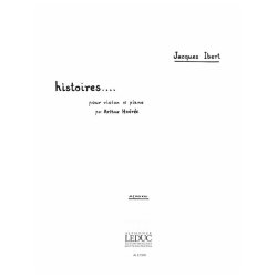 Jacques Ibert: La Marchande d'Eau fra&icirc;che (Violin & Piano)