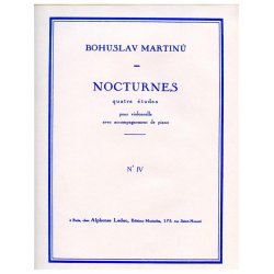 Bohuslav Martinu: 4 Nocturnes H189, No.4 (Cello & Piano)
