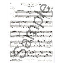 Bohuslav Martinu: Etudes faciles &agrave; deux Violons H191, Vol.2 (Violins 2)