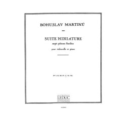 Bohuslav Martinu: Suite miniature H192 No.5 (Cello/Piano)