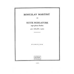 Bohuslav Martinu: Suite miniature H192 No.5 (Cello/Piano)