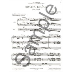 Joseph Jongen: Sonata Ero&iuml;ca Op.94 (Organ)
