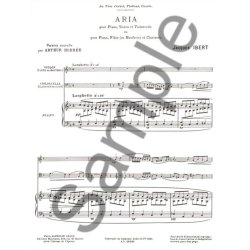 Jacques Ibert: Aria (Trio - Woodwind)