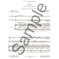 Jacques Ibert: Aria (Trio - Woodwind)