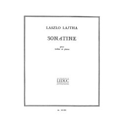 Lajtha Sonatine Violin & Piano Book