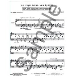 Jacques Ibert: Le Vent dans les Ruines (Piano solo)