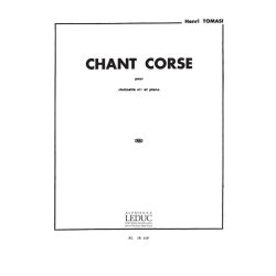Henri Tomasi: Chant corse (Clarinet & Piano)