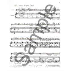 Jacques Ibert: La Meneuse de Tortues d'Or (Flute & Piano)