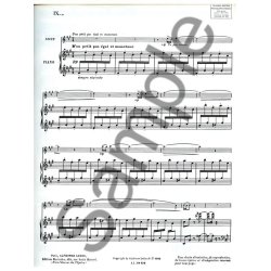 Jacques Ibert: La Marchande d'Eau fra&icirc;che (Flute & Piano)