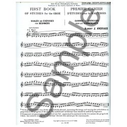 Albert J. Andraud: Cahier d'Etudes Vol.1 (Oboe solo)
