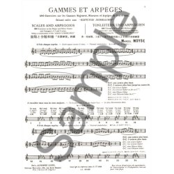 Marcel Moyse: Scales And Arpeggios