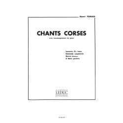 Henri Tomasi: Chants corses No.4: U Meru Pastore (med) (Voice & Piano)