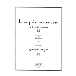 Migot Surprise Amoureuse Ou La Belle Endormie Voice &amp; Piano Book