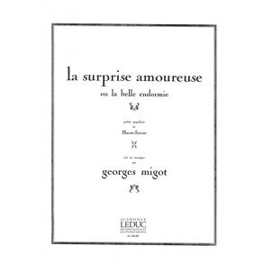 Migot Surprise Amoureuse Ou La Belle Endormie Voice & Piano Book