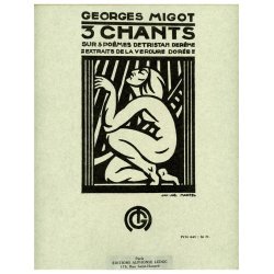 Georges Migot: 3 Chants sur 3 Po&egrave;mes de Tristan Der&egrave;me (sop/ten) (Voice & Piano)