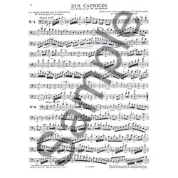 Henri Couillaud: 10 Caprices de Bl&eacute;ger (Trombone solo)