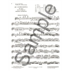 Viotti Premiers Solos Concertos Classiques No 13 (Catherine) Vln/Pf Bk
