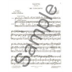 Giovanni Battista Viotti: Solo No.1 from Concerto No.29 (Violin & Piano)