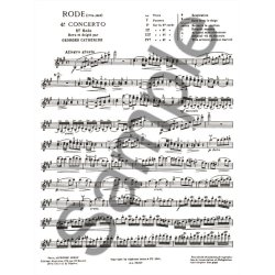 Rode Premiers Solos Concertos Classiques No 4 Violin & Piano Book
