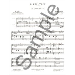 Rodolphe Kreutzer: Solo No.1 from Concerto No.1 in G major (Violin & Piano)