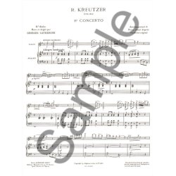 Rodolphe Kreutzer: Solo No.1 from Concerto No.1 in G major (Violin & Piano)